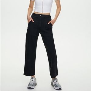 Aritzia Wilfred Free Modern Utility Pant black size 0